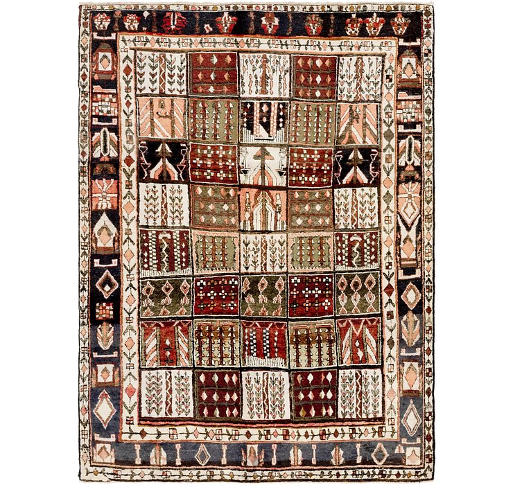 7' x 9' 2 Bakhtiar Persian Rug