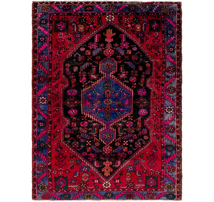 4' 9 x 6' 8 Zanjan Persian Rug
