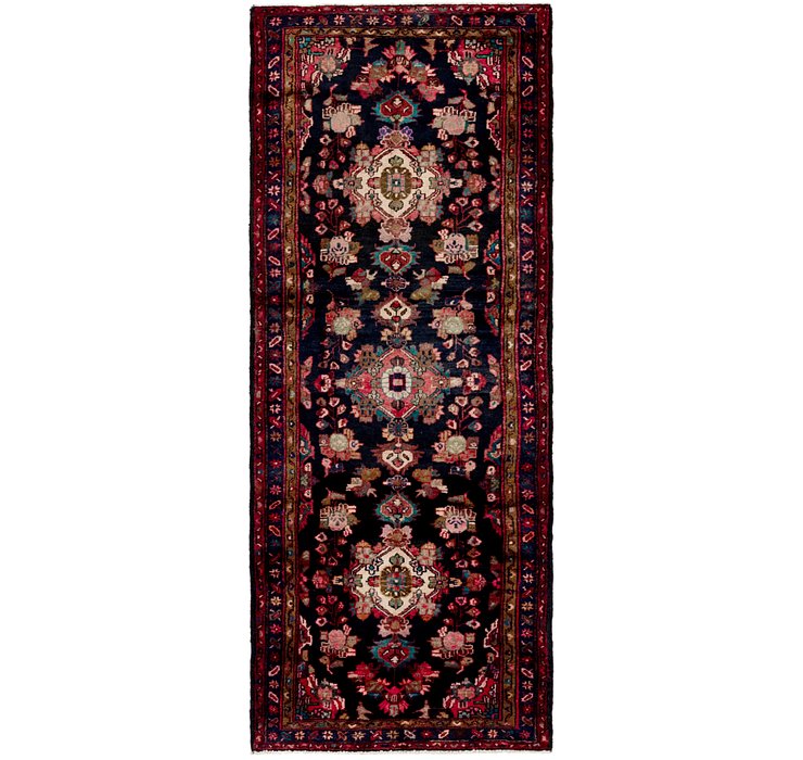 3' 7 x 9' 2 Hamedan Persian Runner ...