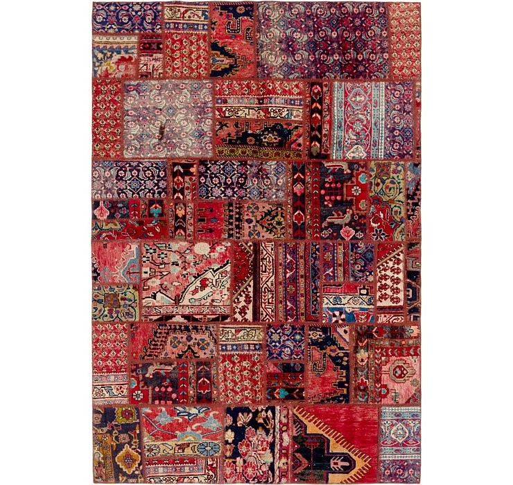 6' x 9' Ultra Vintage Persian Rug