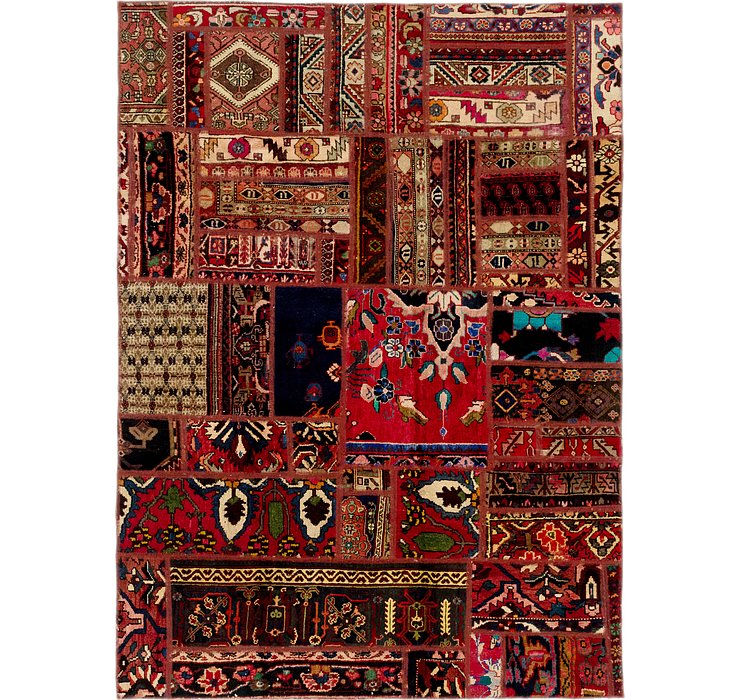 173cm x 240cm Ultra Vintage Persian Rug