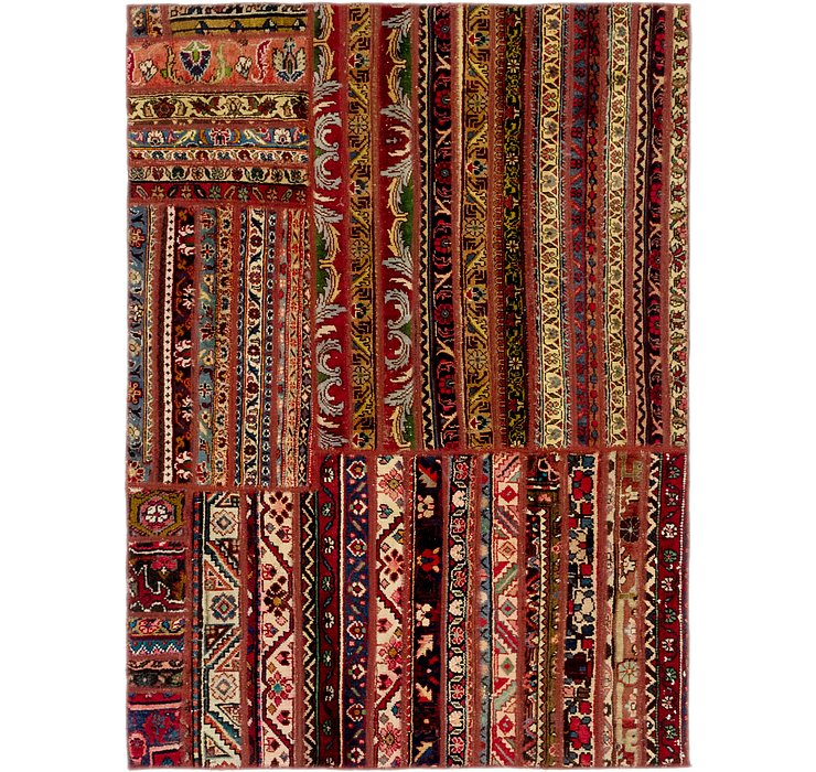 4' 8 x 6' 4 Ultra Vintage Persian Rug