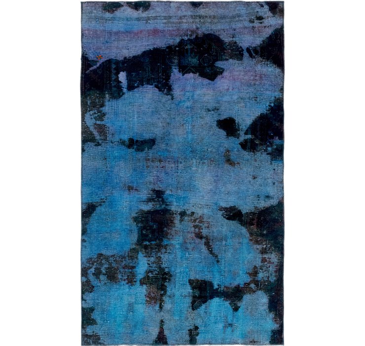 HandKnotted 4' 7 x 8' Ultra Vintage Persian Rug