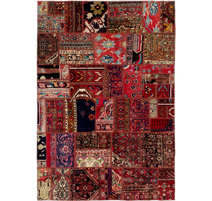 6' 4 x 9' 4 Ultra Vintage Persian Rug