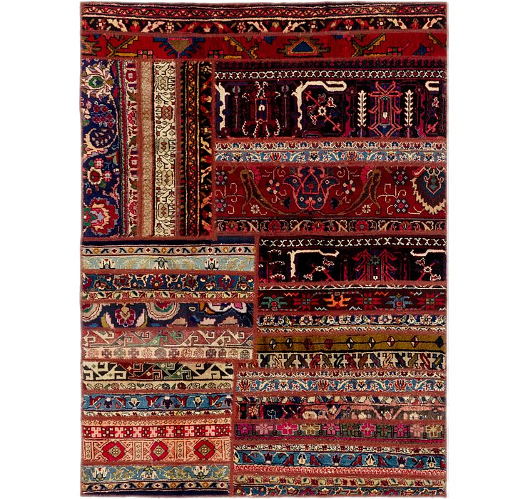 4' 7 x 6' 3 Ultra Vintage Persian Rug