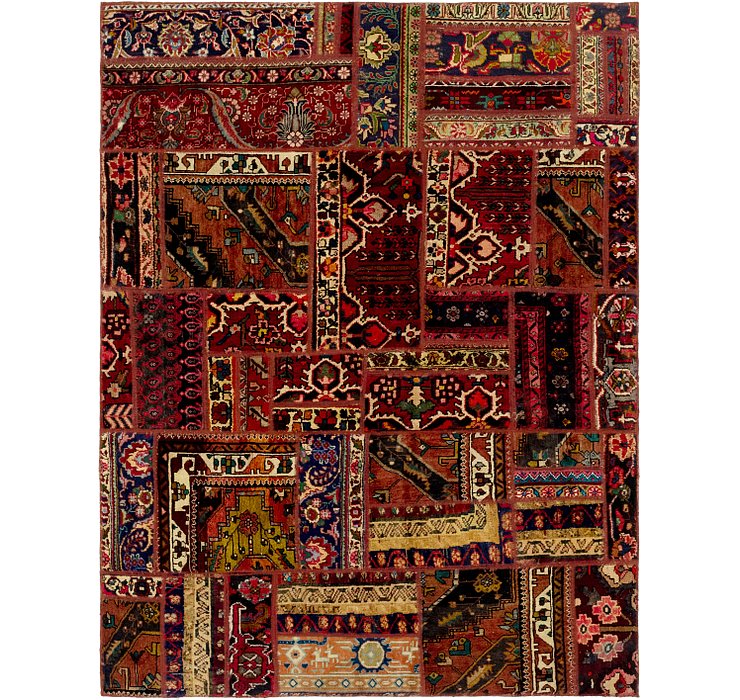 HandKnotted 6' x 7' 10 Ultra Vintage Persian Rug