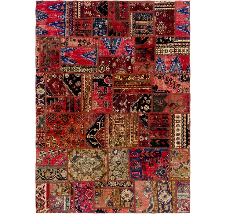 6' 3 x 8' 10 Ultra Vintage Persian Rug