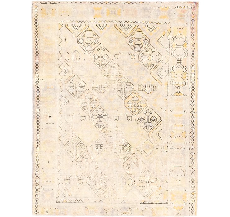 6' 8 x 8' 8 Ultra Vintage Persian Rug