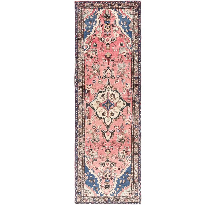 3' 3 x 9' 5 Hamedan Persian Runner ...