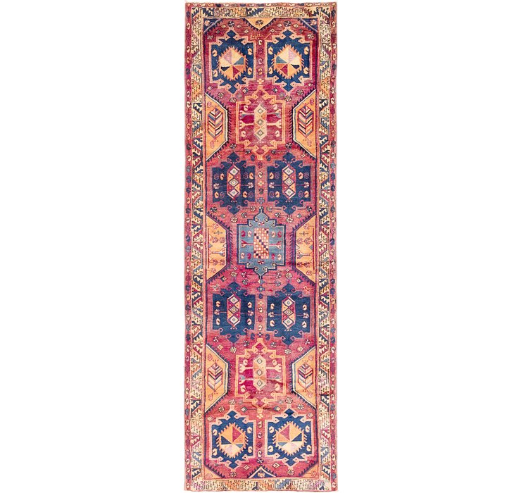 4' x 12' 9 Shiraz-Lori Persian Run...