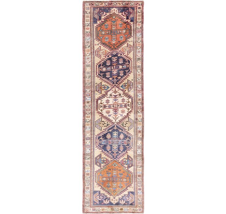 2' 7 x 9' 10 Ardabil Persian Runner ...