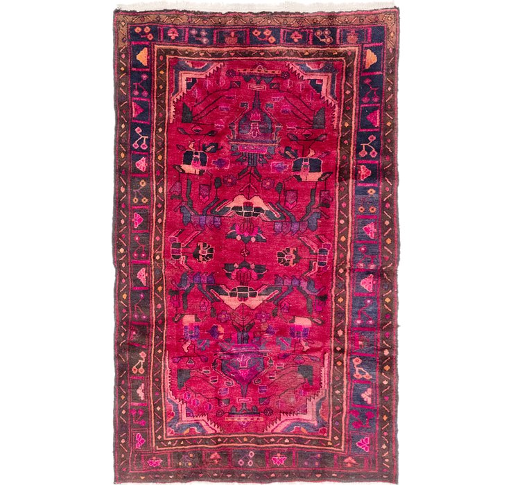 4' 7 x 8' Hamedan Persian Rug