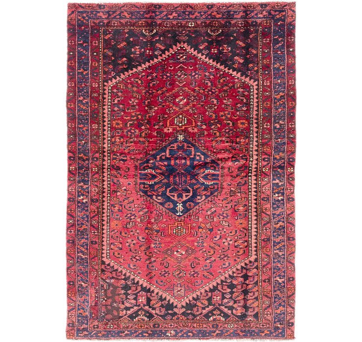 4' 2 x 6' 2 Zanjan Persian Rug