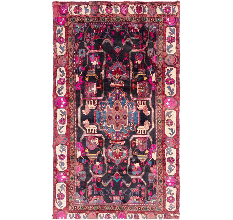 5' x 9' Nahavand Persian Rug