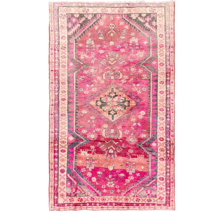 4' 6 x 7' 3 Hamedan Persian Rug