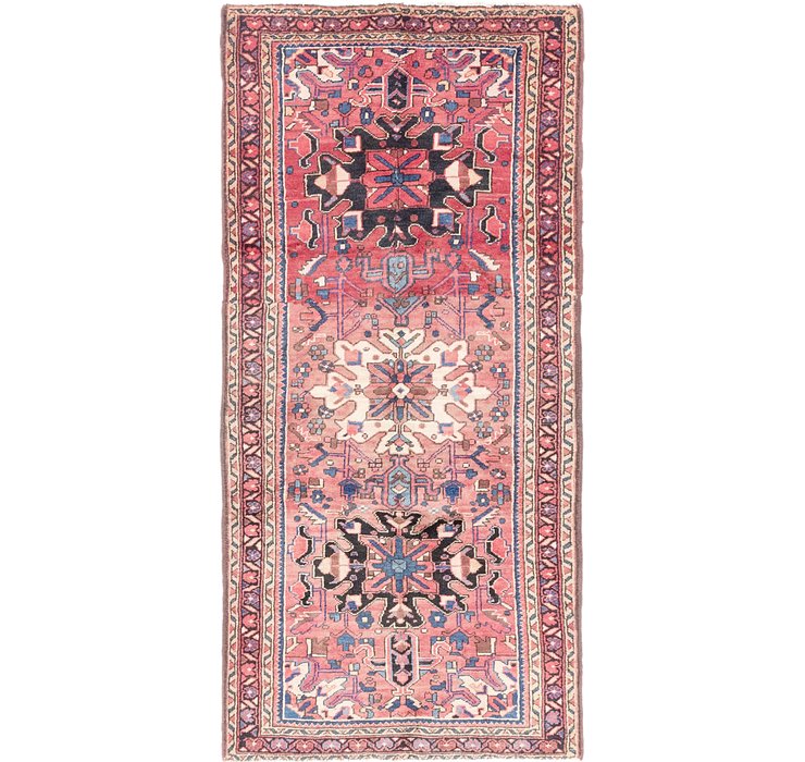 3' 5 x 7' 2 Gharajeh Persian Runner...