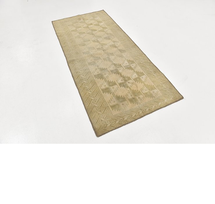 HandKnotted 3' 3 x 6' 10 Ultra Vintage Persian R...