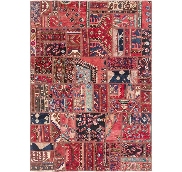 6' 7 x 9' 2 Ultra Vintage Persian Rug
