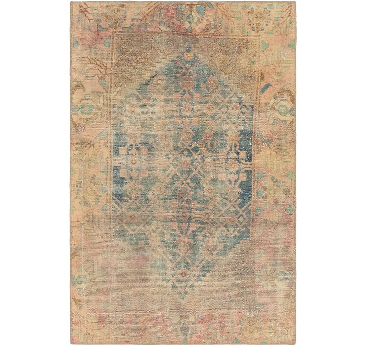 4' 2 x 6' 7 Ultra Vintage Persian Rug