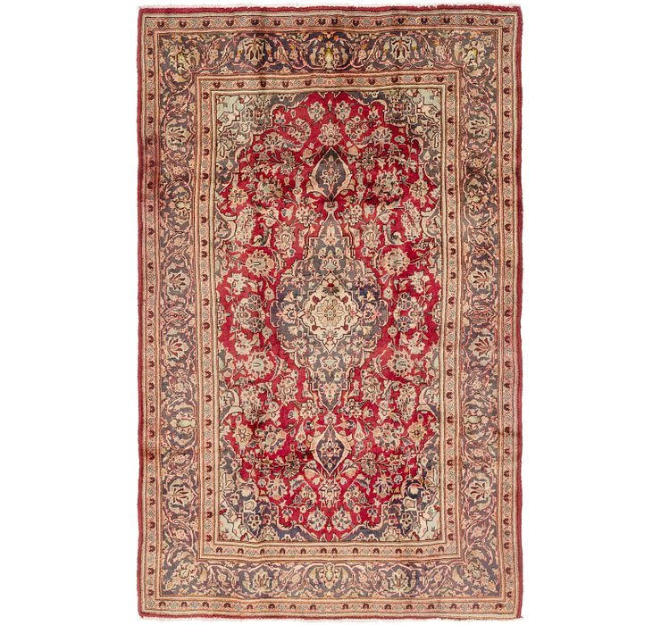 4' 10 x 7' 8 Mashad Persian Rug