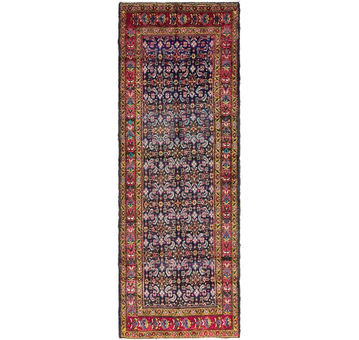 3' 7 x 10' Hossainabad Persian Run...