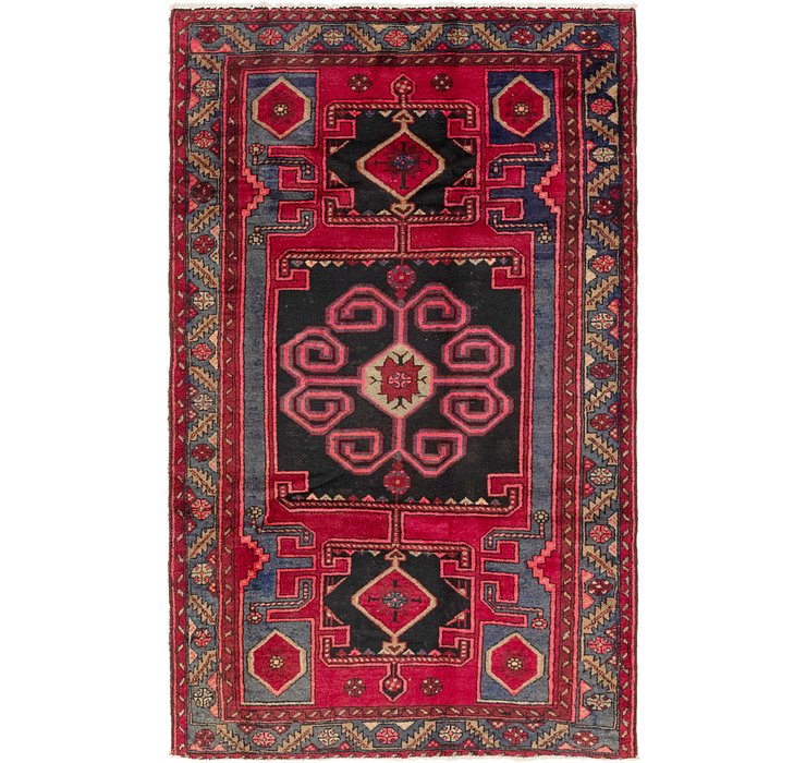 4' 4 x 7' Zanjan Persian Rug