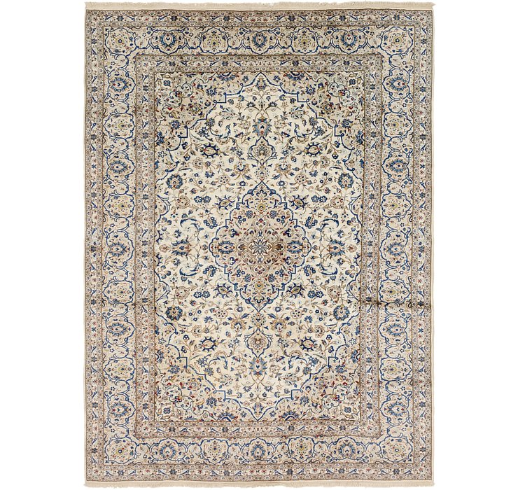 8' x 11' Kashan Persian Rug