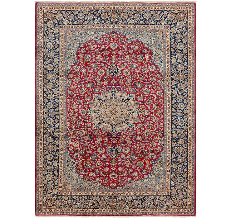 9' 8 x 12' 10 Isfahan Persian Rug
