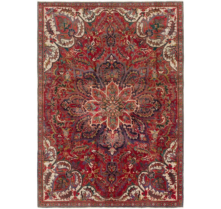 7' 6 x 10' 8 Heriz Persian Rug