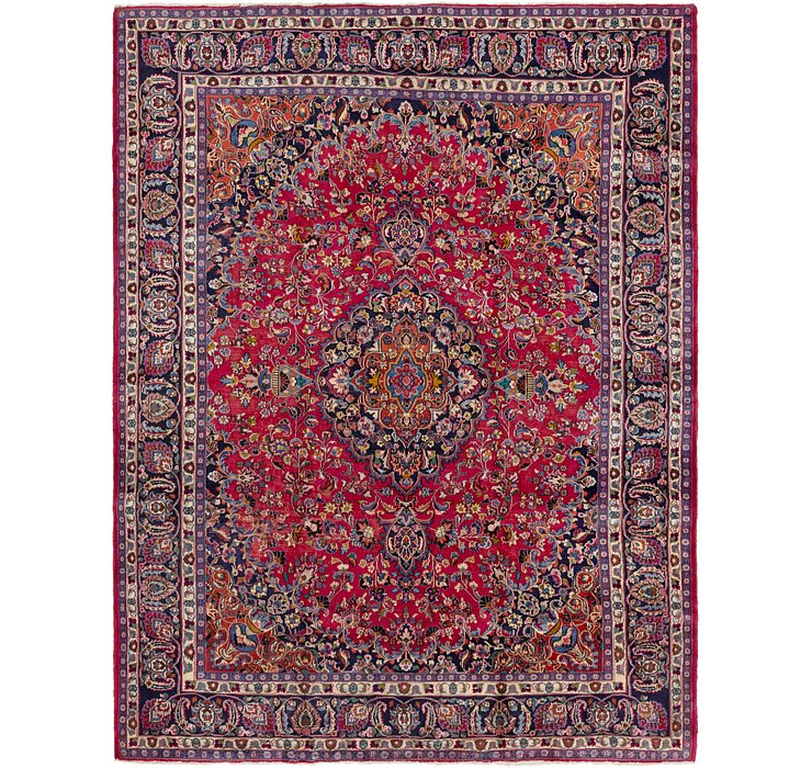 9' 10 x 12' 10 Mashad Persian Rug