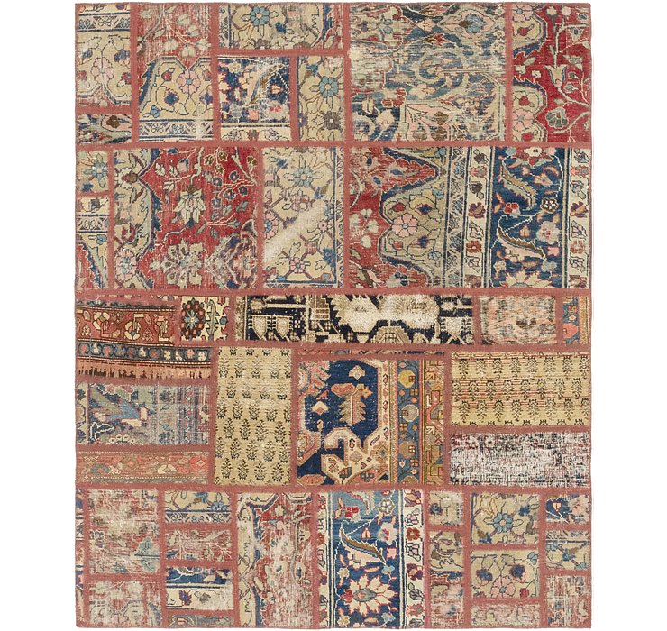 5' 3 x 6' 6 Ultra Vintage Persian S...