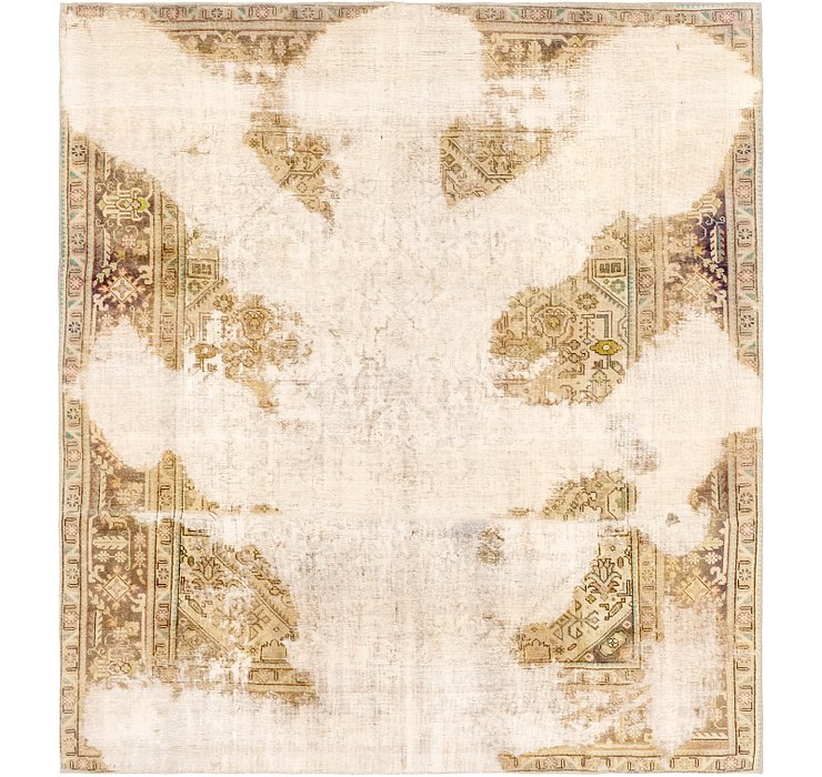 8' x 8' 9 Ultra Vintage Persian S...