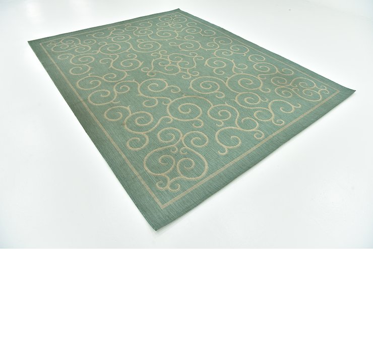 7' 10 x 10' Outdoor Botanical Rug