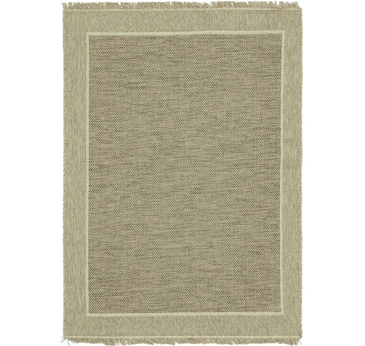 155cm x 215cm Outdoor Border Rug
