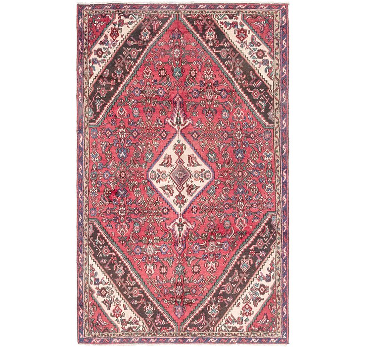 5' 4 x 8' 9 Hamedan Persian Rug