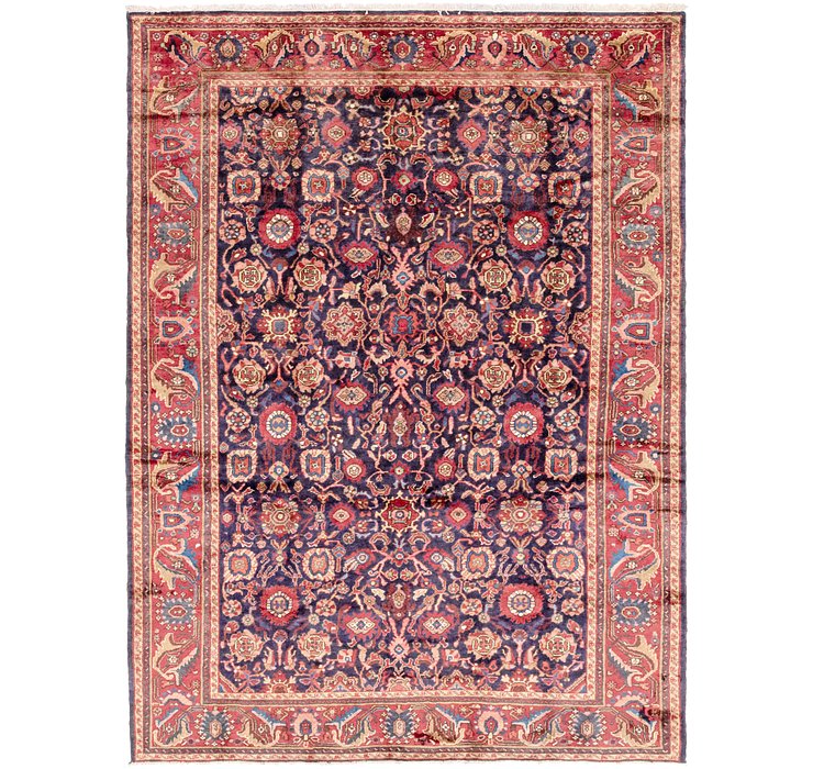 220cm x 305cm Hamedan Persian Rug