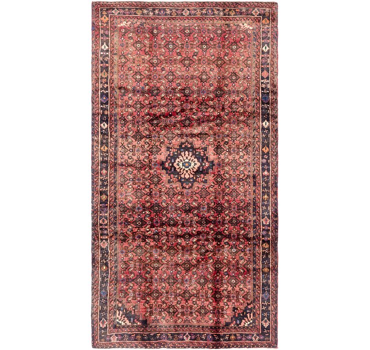 5' 2 x 9' 9 Hossainabad Persian Rug