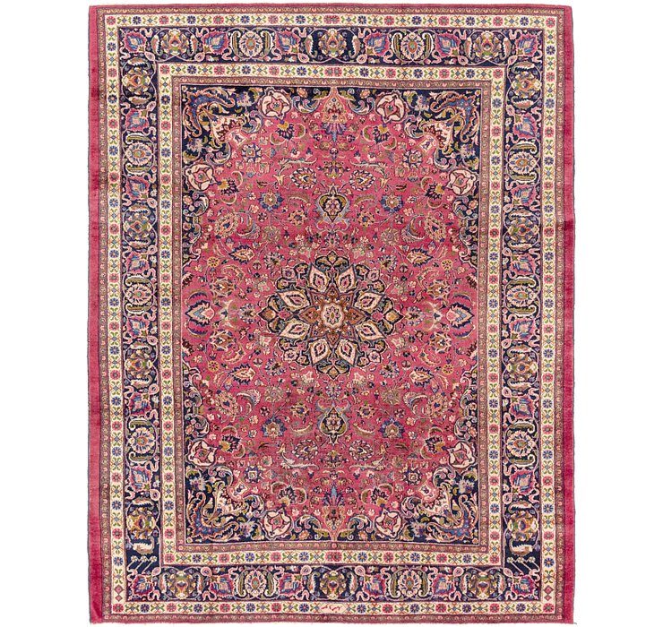 8' 5 x 10' 6 Mashad Persian Rug