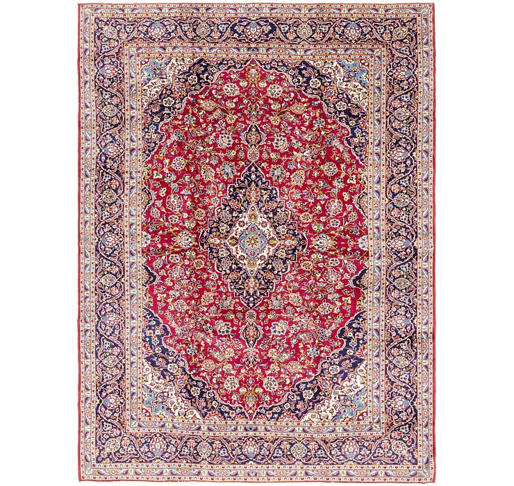 9' 9 x 13' Kashan Persian Rug
