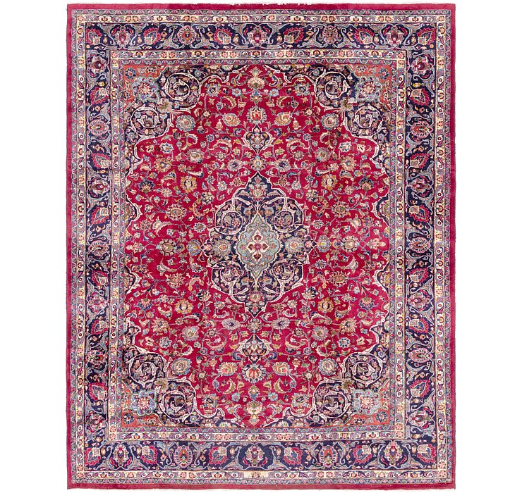 10' x 12' 8 Mashad Persian Rug