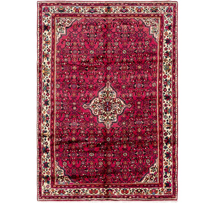 HandKnotted 6' 9 x 9' 6 Hossainabad Persian Rug