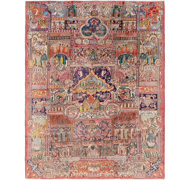 9' 7 x 12' 4 Kashmar Persian Rug