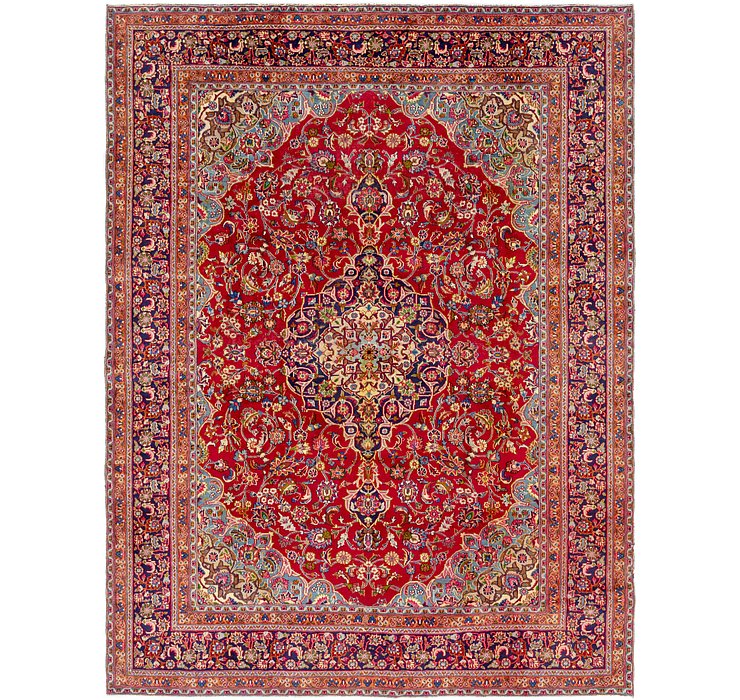 HandKnotted 9' 8 x 12' 6 Mashad Persian Rug