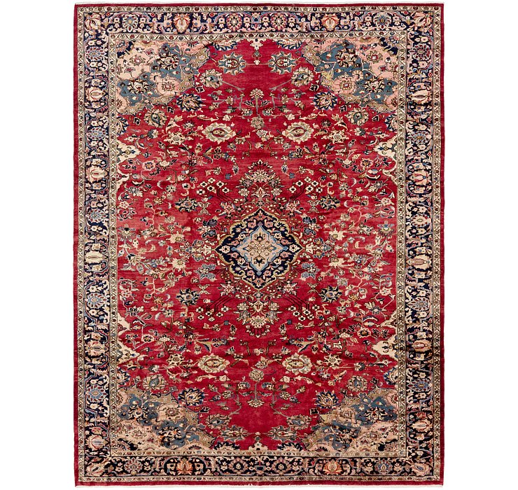 10' 2 x 13' 6 Hamedan Persian Rug