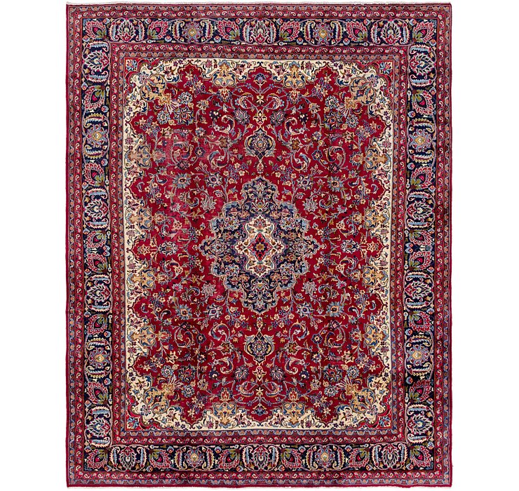 9' 5 x 12' 4 Mashad Persian Rug