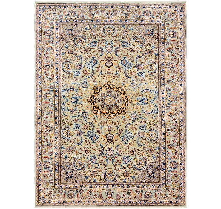 10' x 13' 6 Kashan Persian Rug