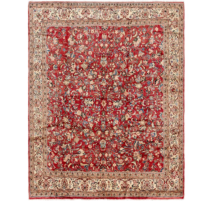 8' 10 x 11' 5 Meshkabad Persian Rug
