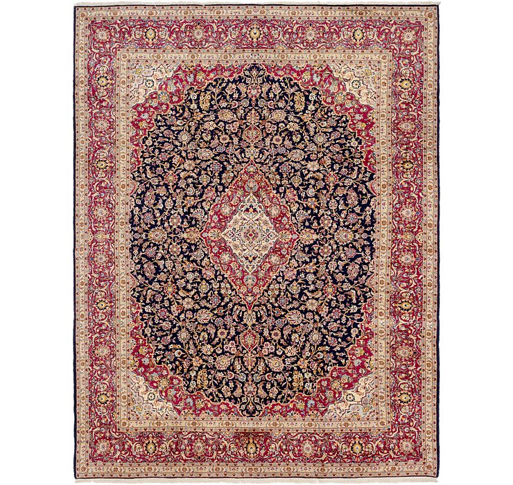 9' 9 x 12' 8 Kashan Persian Rug