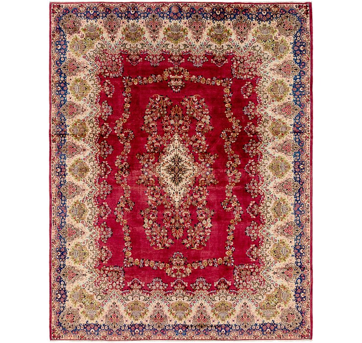 10' 2 x 13' 3 Kerman Persian Rug
