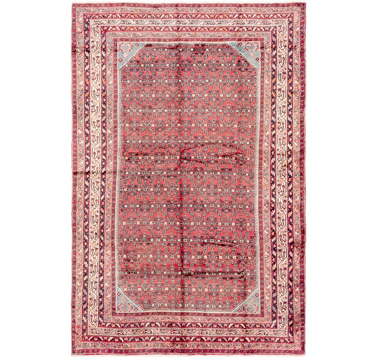 7' x 10' 7 Hossainabad Rug